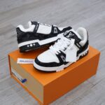 Louis Vuitton LV Trainer Monogram Denim Black