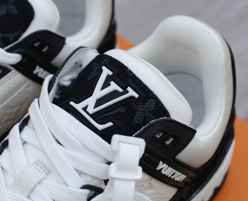 Louis Vuitton LV Trainer Monogram Denim Black