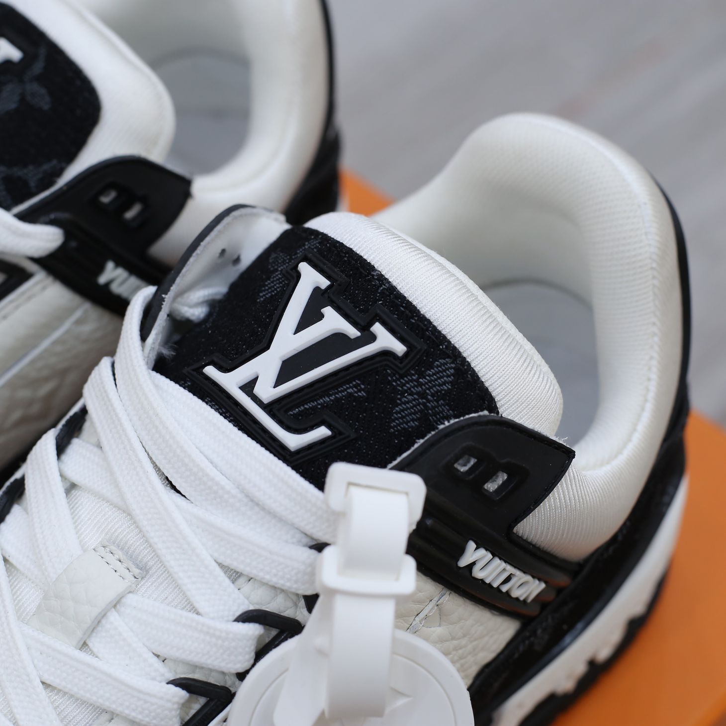 Louis Vuitton LV Trainer Monogram Denim Black