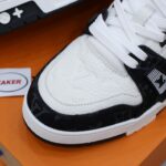 Louis Vuitton LV Trainer Monogram Denim Black