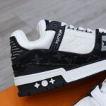 Louis Vuitton LV Trainer Monogram Denim Black