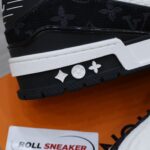 Louis Vuitton LV Trainer Monogram Denim Black