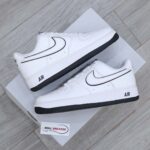 Nike Air Force 1 ’07 Low ‘White Black Outline Swoosh’