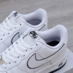 Nike Air Force 1 ’07 Low ‘White Black Outline Swoosh’