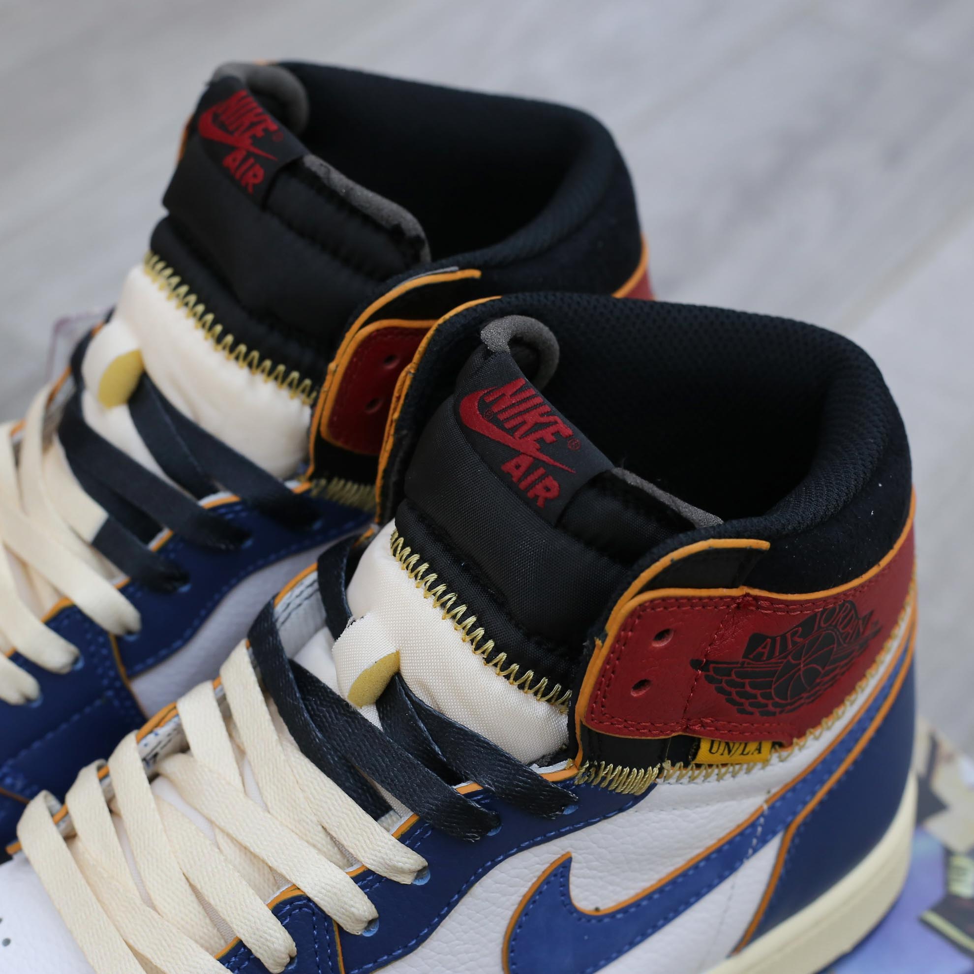 Nike Air Jordan 1 Retro High Union Los Angeles Blue Toe
