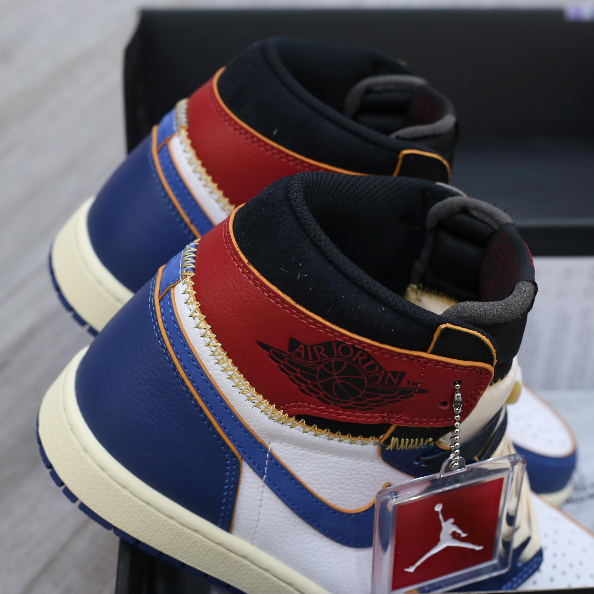 Nike Air Jordan 1 Retro High Union Los Angeles Blue Toe