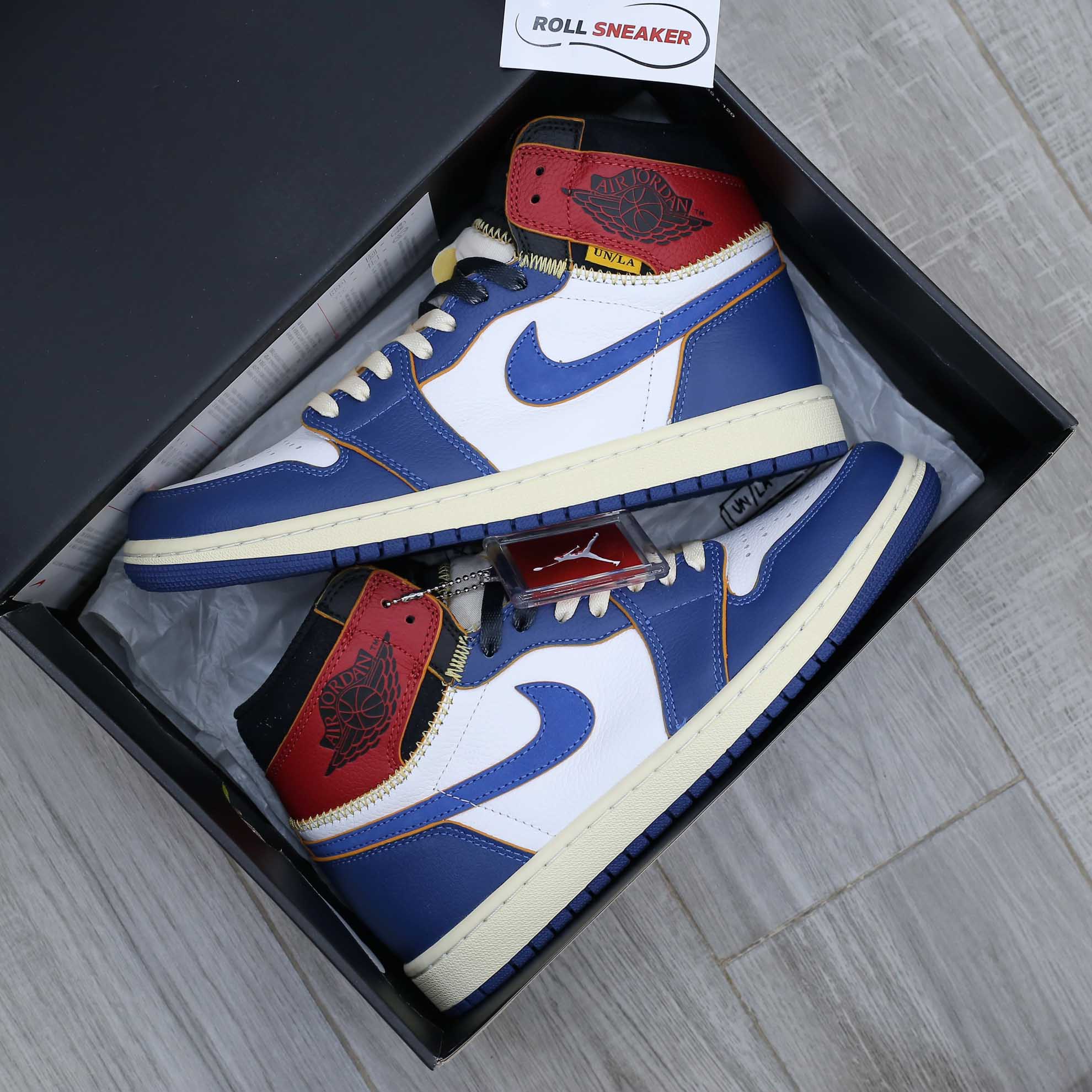 Nike Air Jordan 1 Retro High Union Los Angeles Blue Toe