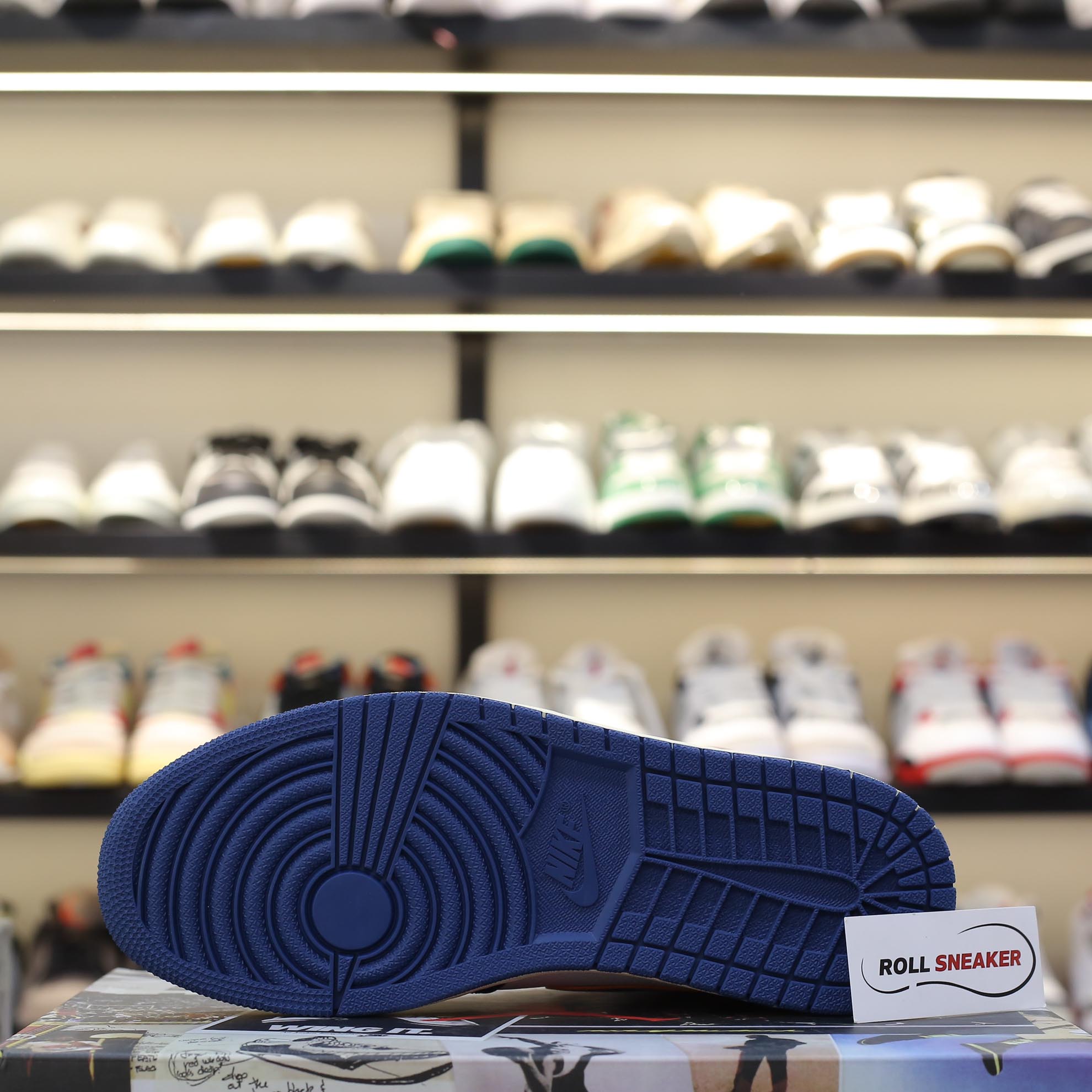 Nike Air Jordan 1 Retro High Union Los Angeles Blue Toe