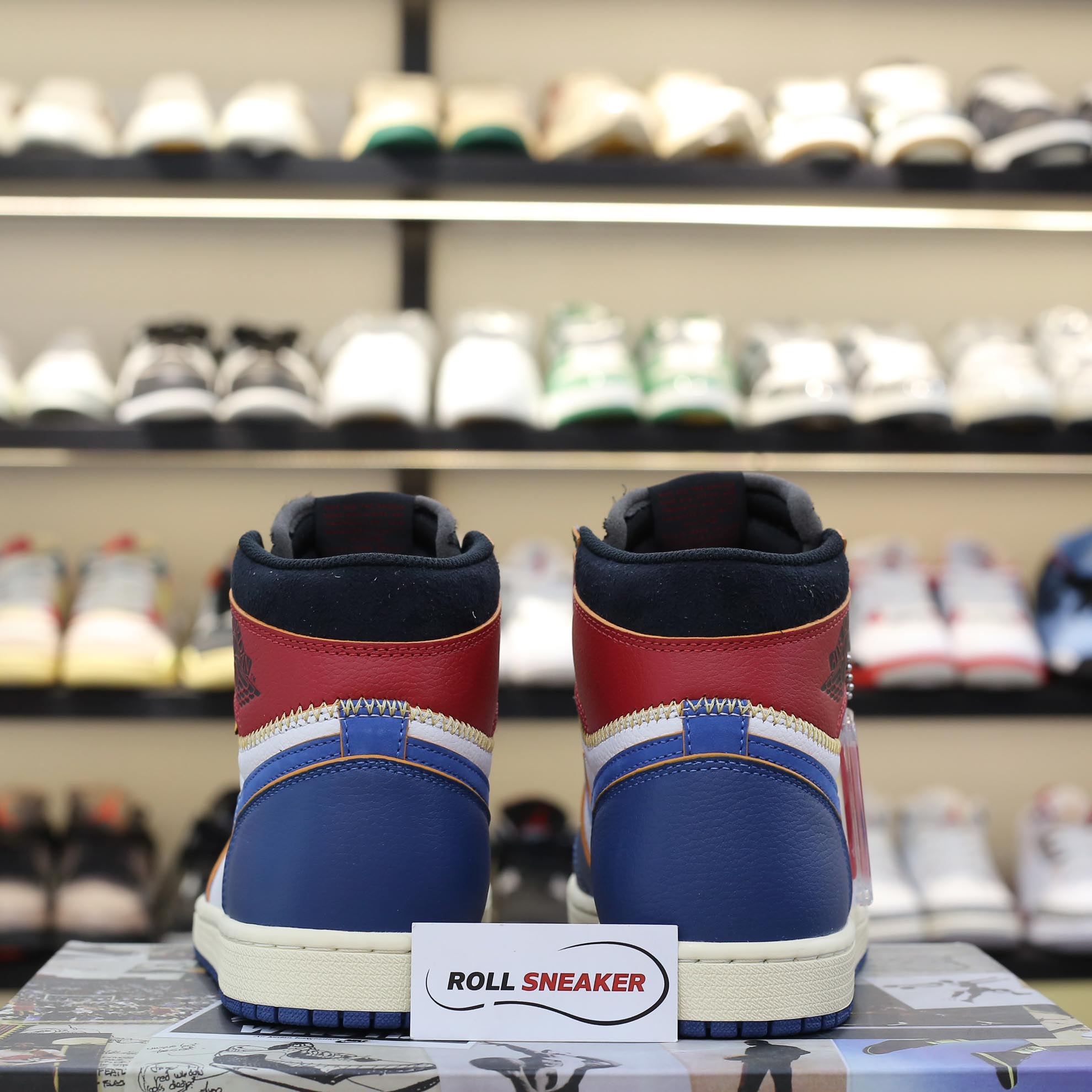 Nike Air Jordan 1 Retro High Union Los Angeles Blue Toe