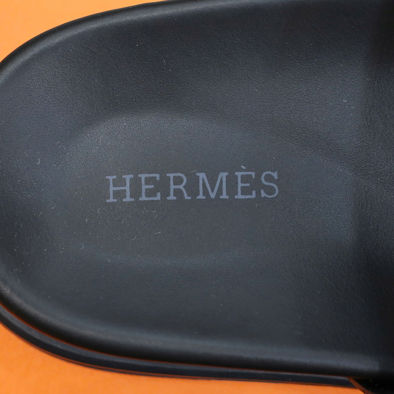Dép Hermes Chypre Black Bordeaux Epsom Leather Best Quality