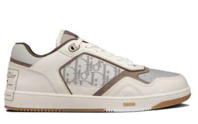 Giày Dior B27 Low 'Cream Greige with Christian Dior 1947 Signature' Like Auth