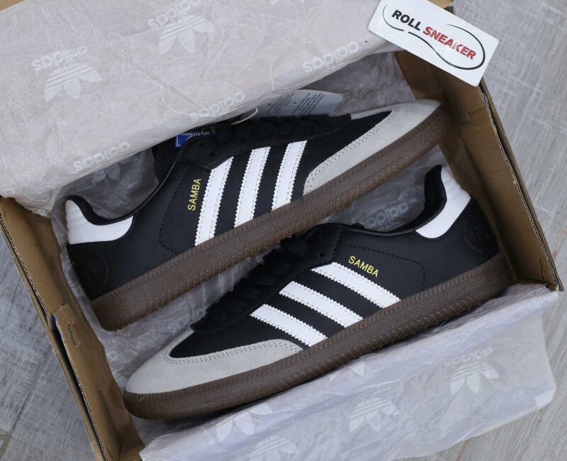 Giày Adidas Samba Vegan Black Gum