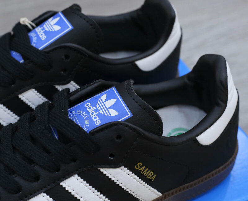 Giày Adidas Samba Vegan Black Gum