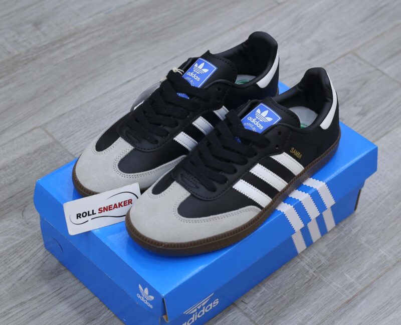 Giày Adidas Samba Vegan Black Gum