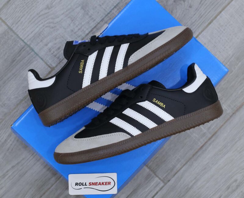 Giày Adidas Samba Vegan Black Gum