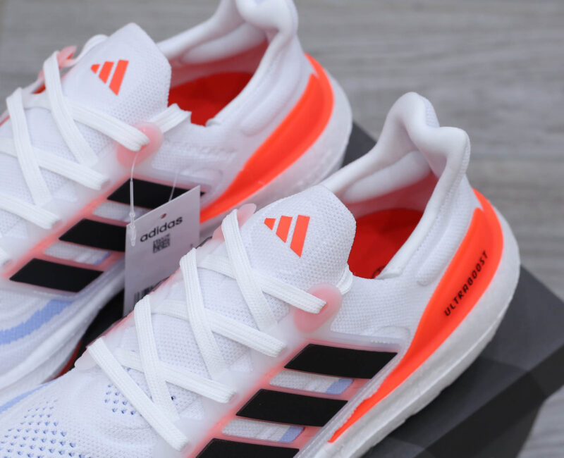 Giày Adidas Wmns UltraBoost 23 Light 'White Solar Red' Like Auth