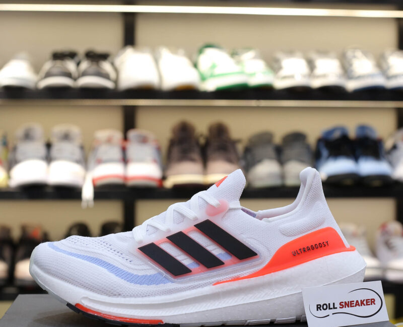 Giày Adidas Wmns UltraBoost 23 Light 'White Solar Red' Like Auth