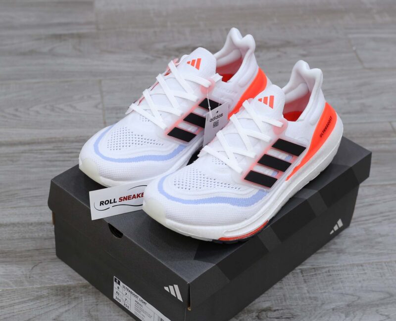 Giày Adidas Wmns UltraBoost 23 Light 'White Solar Red' Like Auth