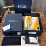 Giày Dior B27 Gold Tone Dior Oblique Jacquard Like Auth