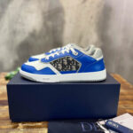 Giày Dior B27 Low Blue Grey White Beige Dior Oblique Jacquard Like Auth