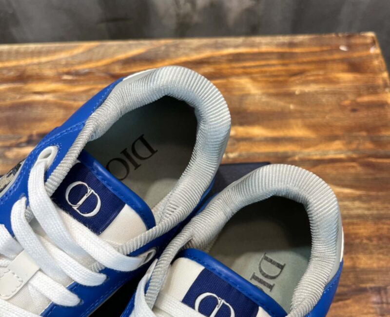 Giày Dior B27 Low Blue Grey White Beige Dior Oblique Jacquard Like Auth