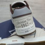 Giày Dior B27 Low ‘Cream Greige with Christian Dior 1947 Signature’ Best Quality