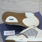 Giày Dior B27 Low ‘Cream Greige with Christian Dior 1947 Signature’ Best Quality