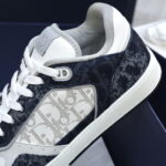 Giày Dior B27 Low Denim Blue White Dior Tears Oblique Galaxy Leather Like Auth
