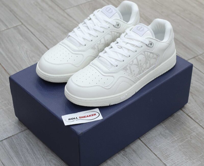 Giày Dior B27 Low Full White Dior Oblique Galaxy Like Auth