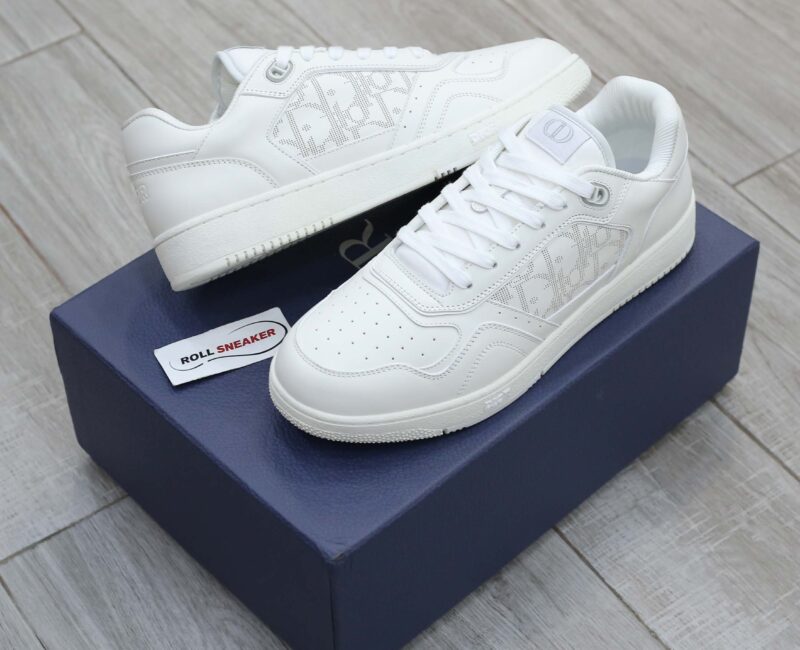 Giày Dior B27 Low Full White Dior Oblique Galaxy Like Auth