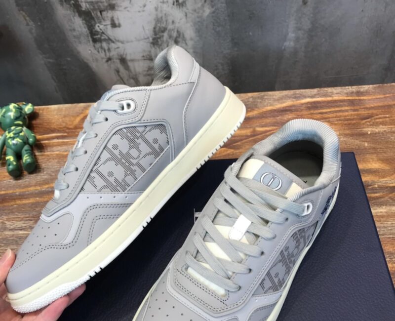 Giày Dior B27 Low Kenny Scharf Blue Tiger Print Like Auth