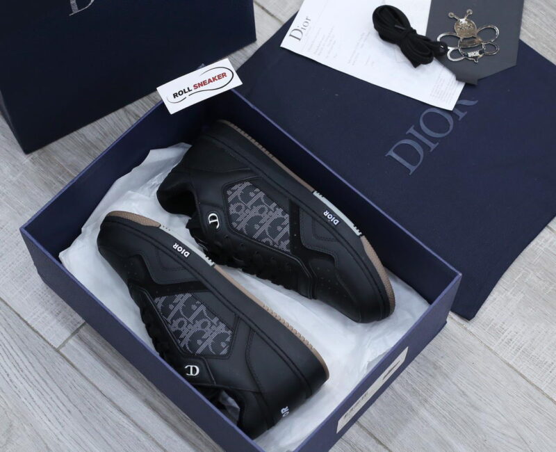 Giày Dior B27 Low World Tour 'Black’ Like Auth