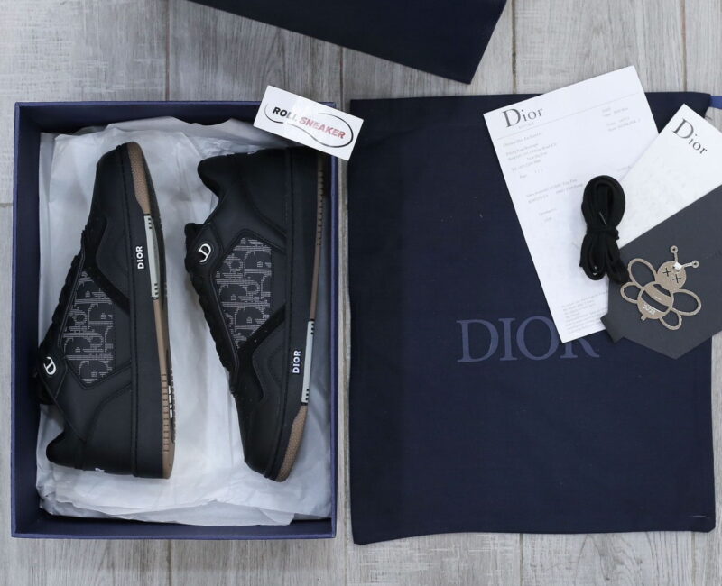 Giày Dior B27 Low World Tour 'Black’ Like Auth