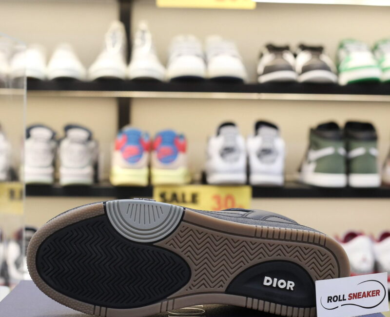 Giày Dior B27 Low World Tour 'Black’ Like Auth