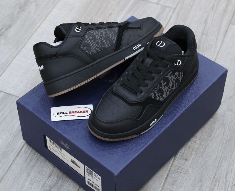 Giày Dior B27 Low World Tour 'Black’ Like Auth