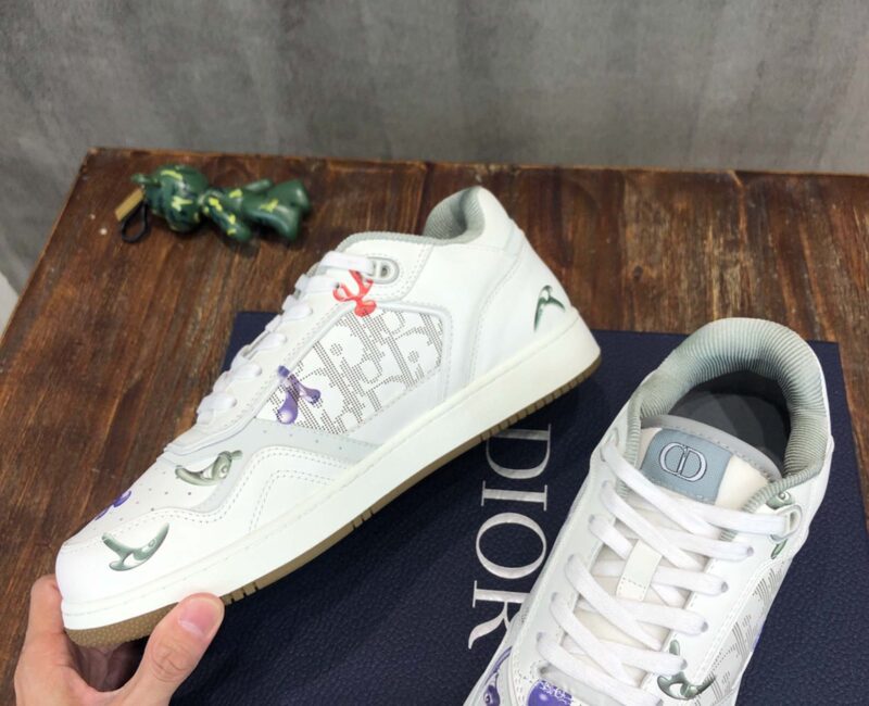 Giày Dior B27 Low x Kenny Scharf Multicolor Print Like Auth