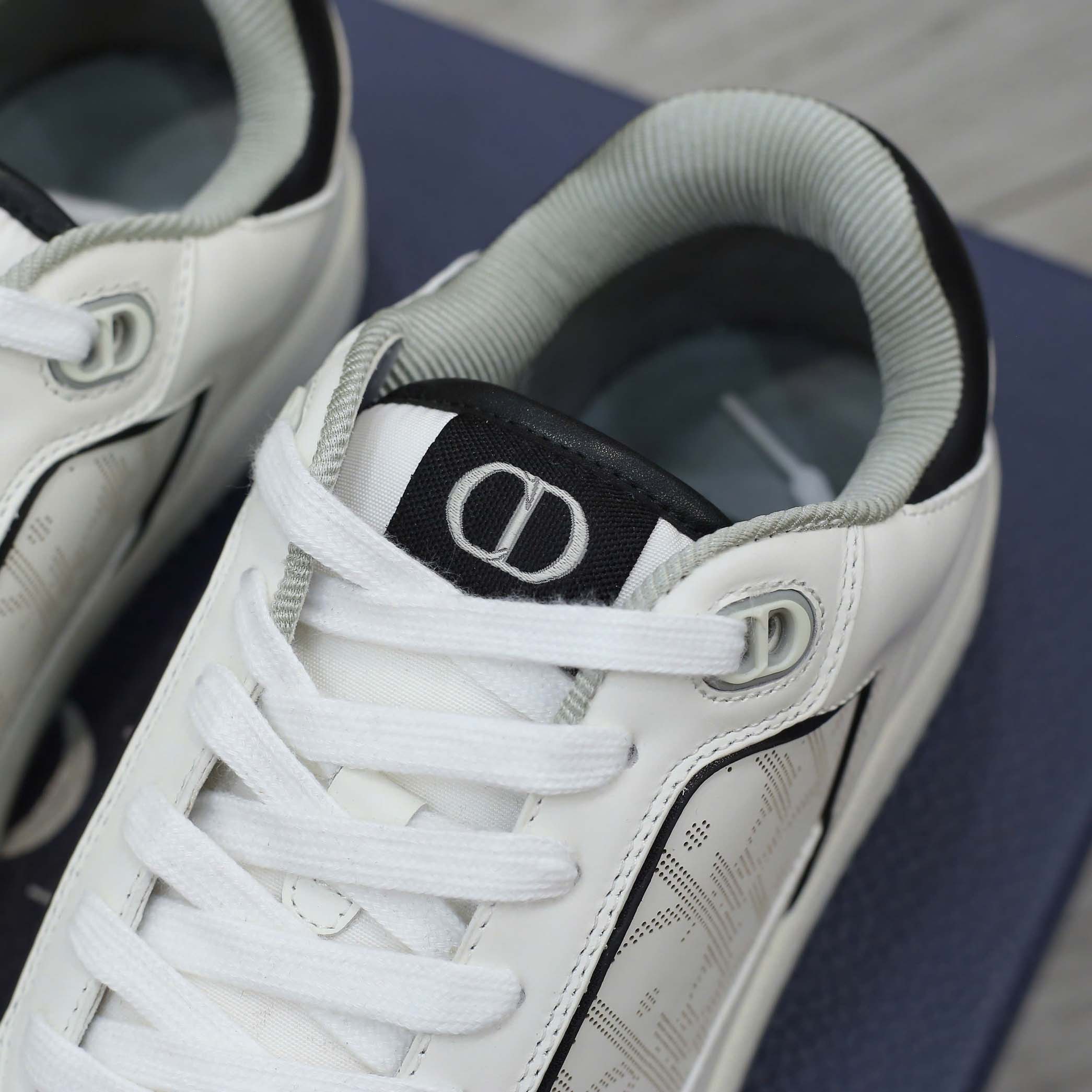 Giày Dior B27 x Shawn Stussy Signature White Like Auth
