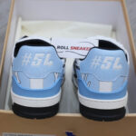 Giày Louis Vuitton LV Trainer#54 Graphic Print White Black Blue