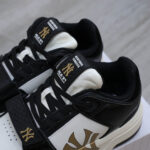 Giày MLB Chunky Liner Mid Lux New York Yankees Black Like Auth