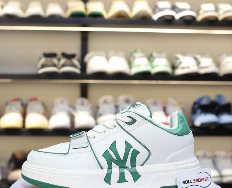 Giày MLB Chunky Liner Mid New York Yankees Green Like Auth