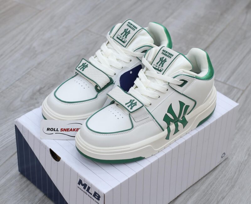 Giày MLB Chunky Liner Mid New York Yankees Green Like Auth