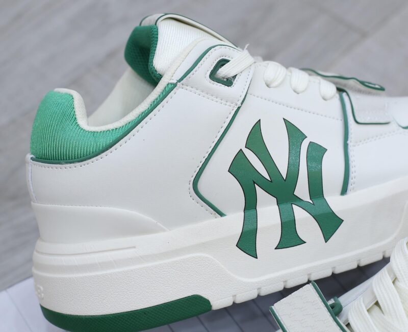 Giày MLB Chunky Liner Mid New York Yankees Green Like Auth