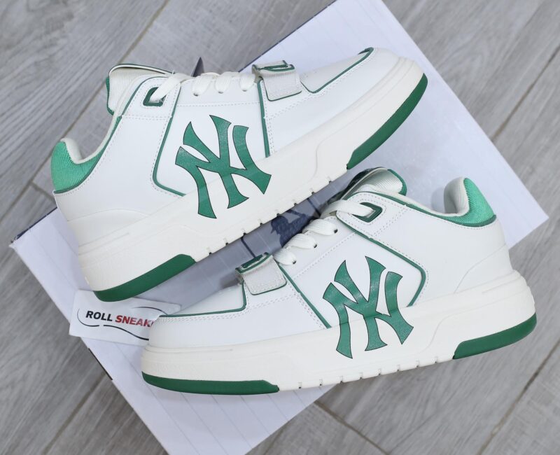 Giày MLB Chunky Liner Mid New York Yankees Green Like Auth