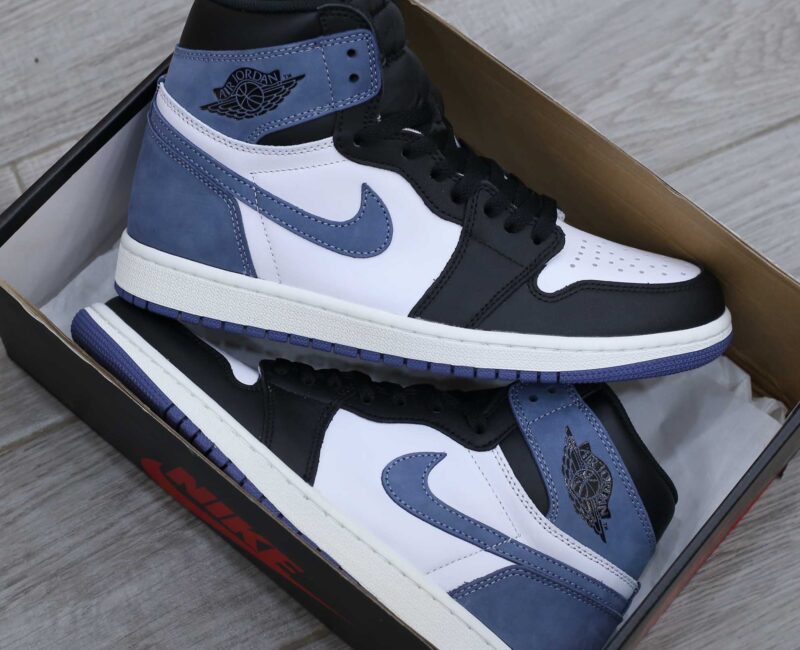 Giày Nike Air Jordan 1 Retro High OG ‘Blue Moon’ Like Auth