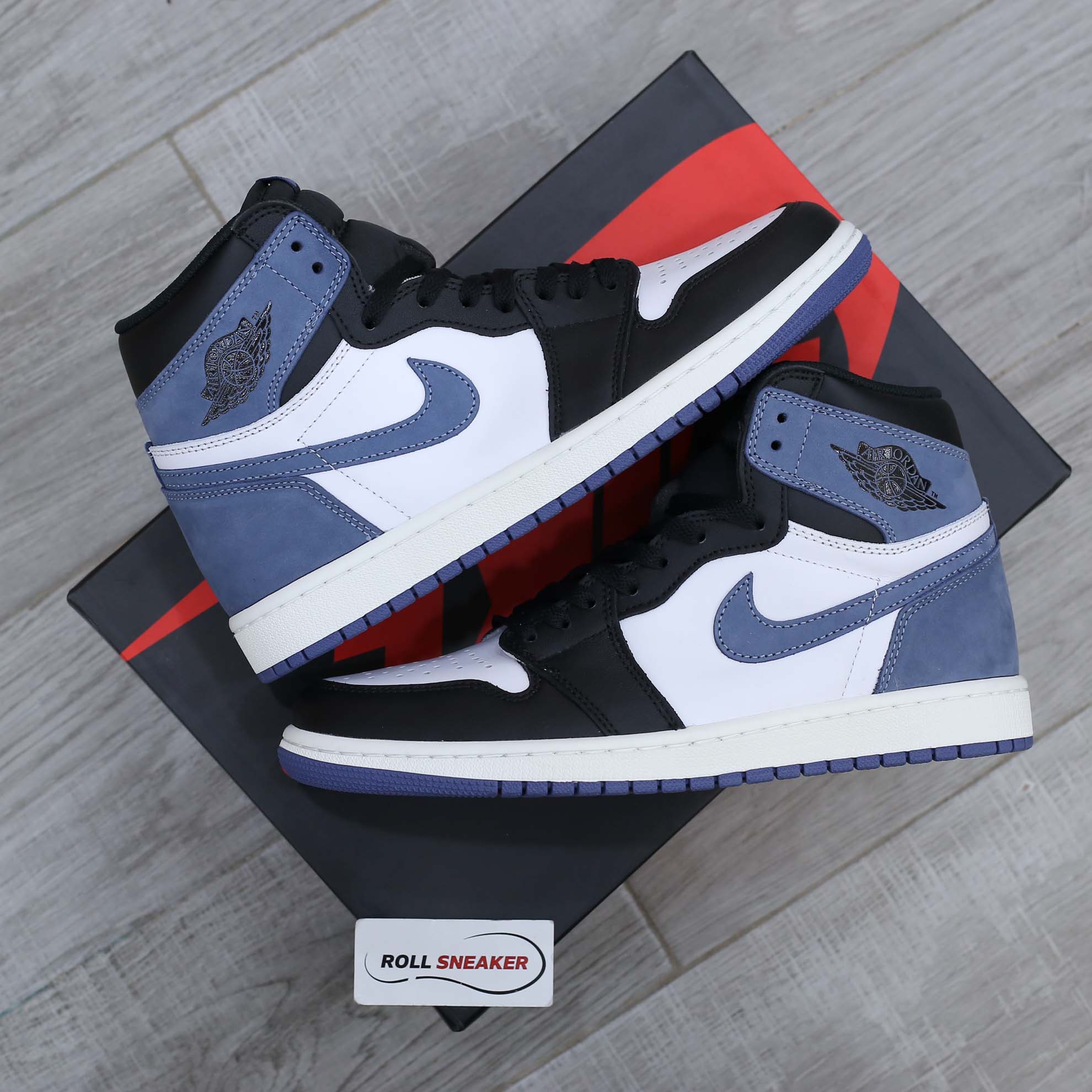 Giày Nike Air Jordan 1 Retro High OG ‘Blue Moon’ Like Auth