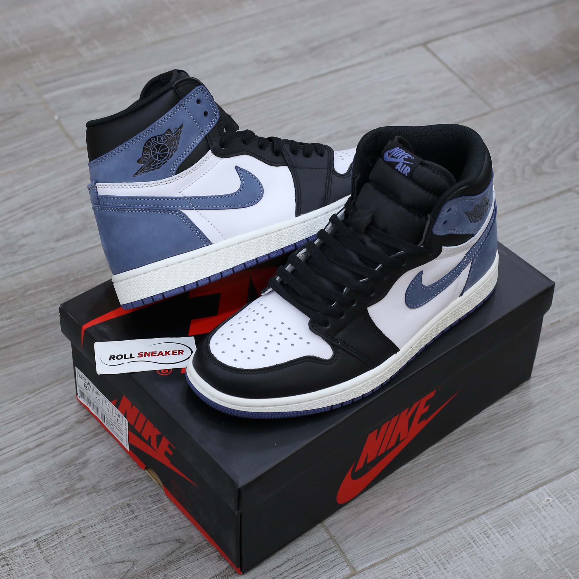 Giày Nike Air Jordan 1 Retro High OG ‘Blue Moon’ Like Auth