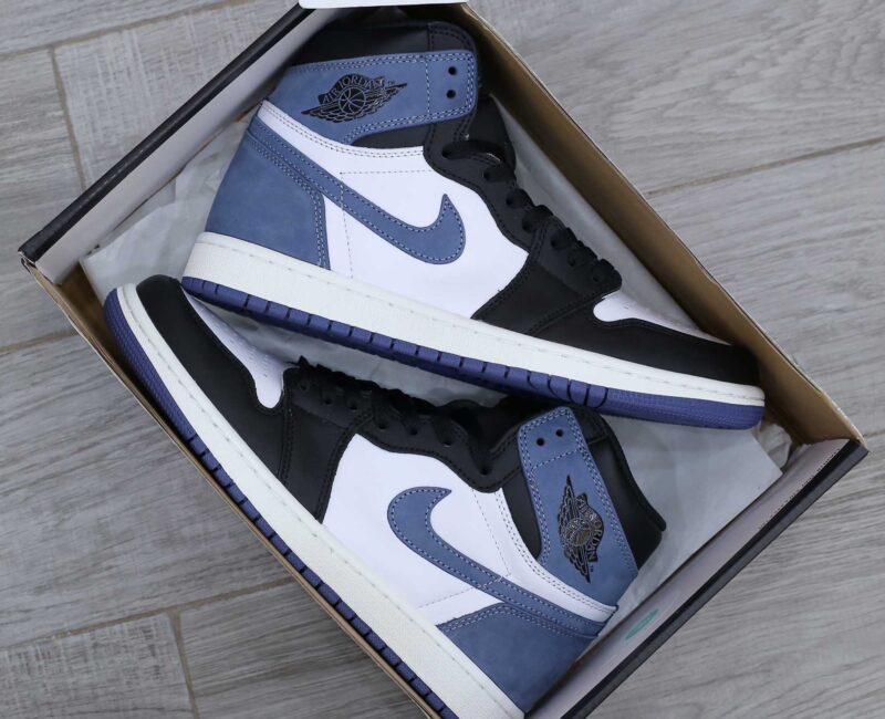 Giày Nike Air Jordan 1 Retro High OG ‘Blue Moon’ Like Auth