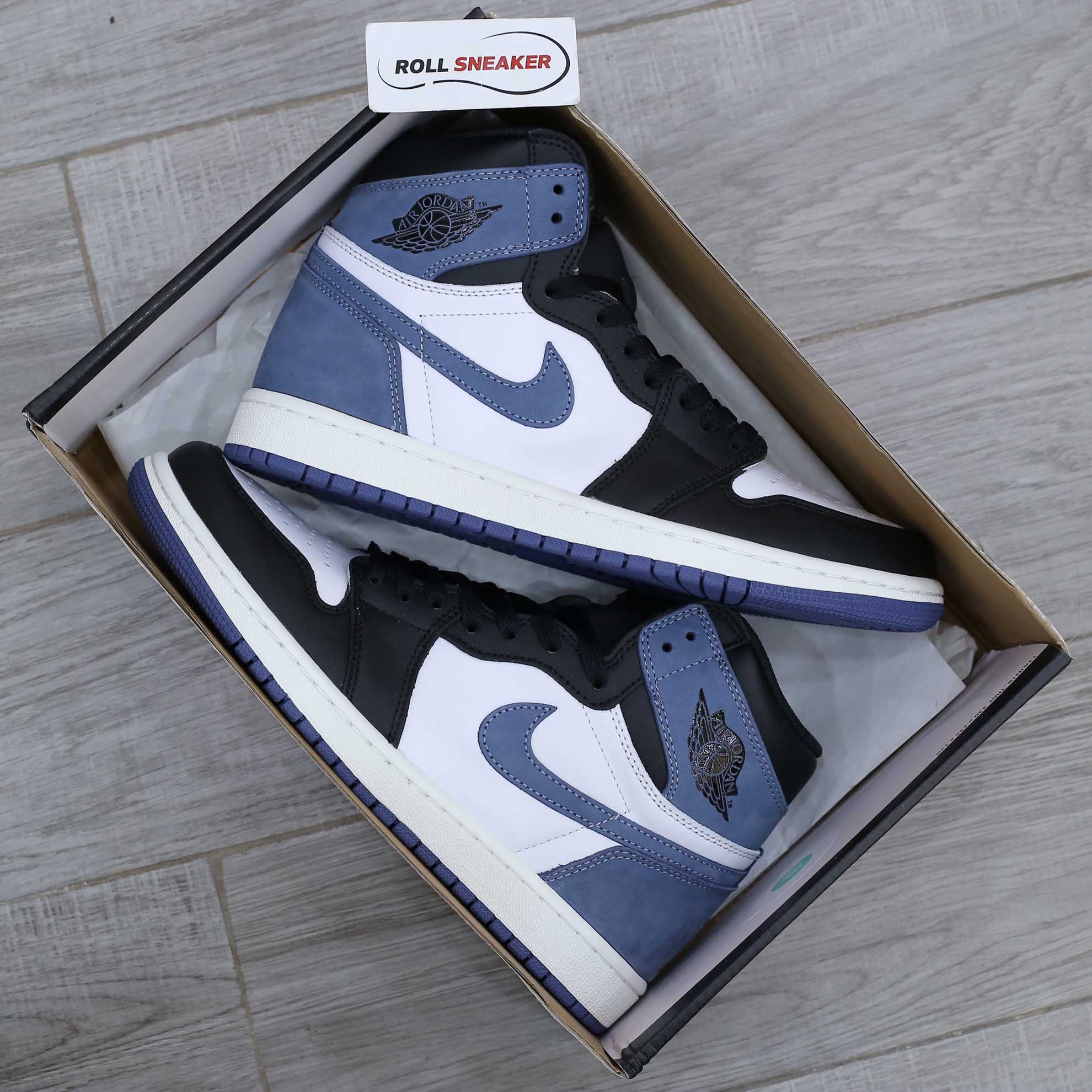 Giày Nike Air Jordan 1 Retro High OG ‘Blue Moon’ Like Auth