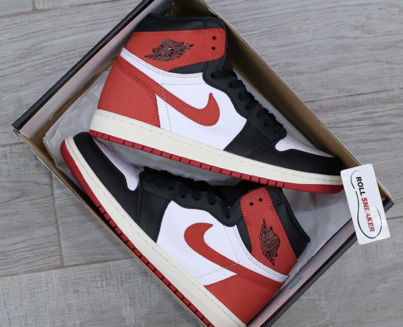 Giày Nike Air Jordan 1 Retro High Track ‘Red’ Like Auth