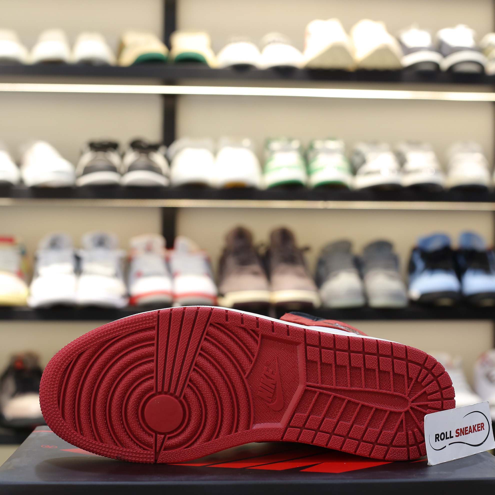 Giày Nike Air Jordan 1 Retro High Track ‘Red’ Like Auth